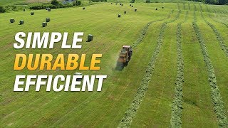 The 604R Signature Baler in Action [upl. by Atsed]