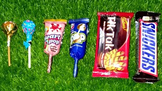 Satisfying Unpacking colourful Lolipop  Lolipop with Tik Tok unboxing video  Tik Tok Vs snickers [upl. by Racso553]