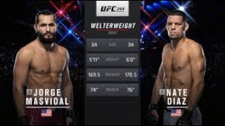 Jorge Masvidal vs Nate Diaz FULL FIGHT [upl. by Arabella]