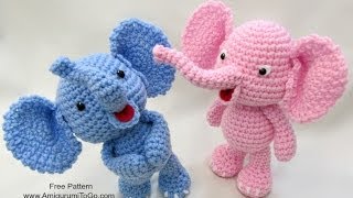 Crochet Along Elephant [upl. by Elfstan90]