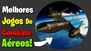 TOP 5 Melhores Jogos De Avião 🛩 De Combate Aéreos Para PC [upl. by Ryann]