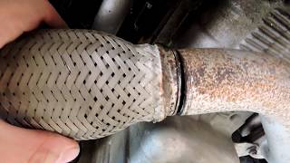 How to replace exhaust flex pipe [upl. by Aguie695]