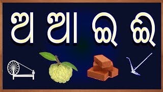 Odia BarnaMala ଓଡିଆ ବର୍ଣମାଳା  Odia Alphabets  Odia ABCD  Odia Barnabodha  Shruti TV [upl. by Krucik]