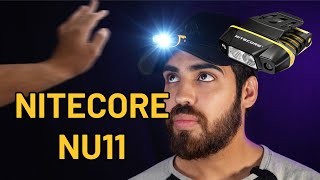 The Best Rechargeable Motion Sensor Headlamp in 2023  Nitecore NU11 [upl. by Oenire]