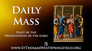 Daily Mass Friday February 2 2024 [upl. by Aynor]