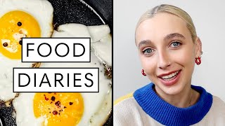 Everything Emma Chamberlain Eats in a Day  Food Diaries Bite Size  Harper’s BAZAAR [upl. by Applegate605]