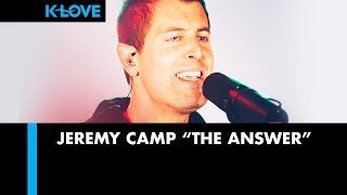 Jeremy Camp quotThe Answerquot LIVE at KLOVE Radio 🎵 [upl. by Atinaej]