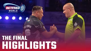 SHEER DARTING DRAMA  The Final Highlights  2022 Betfred World Matchplay [upl. by Nnylecoj74]