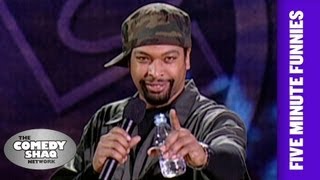 DeRay Davis⎢A Natural Disaster Trumps Any Fight Your Having⎢Shaqs Five Minute Funnies⎢Comedy Shaq [upl. by Beaufert658]