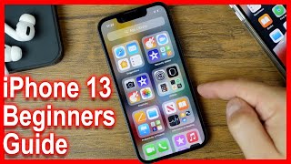 Beginners Guide To iPhone 13  How To Use The iPhone 13 Pro Max Tutorial [upl. by Linnet]