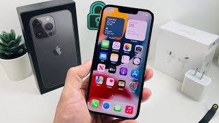 iPhone 13 Pro Graphite Unboxing 2022 [upl. by Odnomra57]