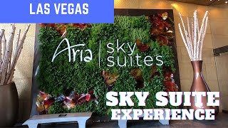 Aria Las Vegas Sky Suite Penthouse Room Experience 2020 edition [upl. by Burner]