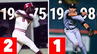 Top 25 GREATEST MLB Teams In HISTORY [upl. by Humph756]