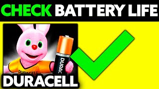 How To Check Duracell Battery Life 2024  Step by Step [upl. by Araccat]