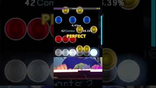 Toromi hearts 2 080x AA improved clip etterna stepmania gaming rhythmgame clips game [upl. by Inaj482]