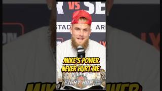 Jake Paul RATES Mike Tyson’s POWER after fight [upl. by Kerat]