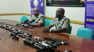 SVG Police Press Conference [upl. by Dnaltiac380]