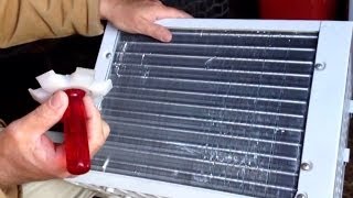 Air Conditioner Fin Straightening Made Easy [upl. by Yauqram]