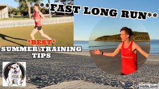 THE BEST PLACE IN THE WORLD TO LONG RUN  MY SUMMER TRAINING TIPS [upl. by Shea]