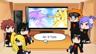 👒Top 5 Akatsuki React to Future Past Narutos Friends Boruto and His Friends react to Naruto 👒 [upl. by Ruhtracam]