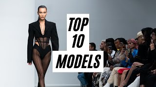 Top 10 Models Most Opened Shows  SpringSummer 2020 [upl. by Jeniffer513]