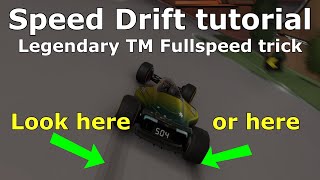 How to Speed Drift in Trackmania  BONUS CLIP Summer 2020  22 Tutorial [upl. by Orban]