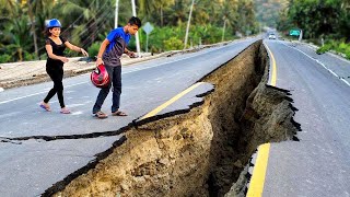 10 Terremotos Masivos Destrozando Ciudades DESASTRES NATURALES [upl. by Eirollam]