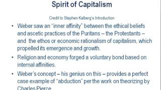 Max Weber The Protestant Ethic and the Spirit of Capitalism [upl. by Tadich]