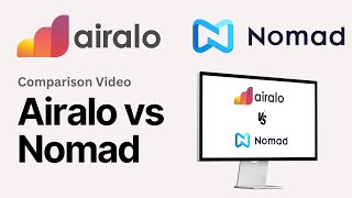 Airalo vs Nomad 2024  eSIM Review Plans ProsCons amp More [upl. by Onit]