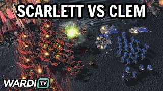 Scarlett vs Clem ZvT  WardiTV TL Map Contest StarCraft 2 [upl. by Sum]