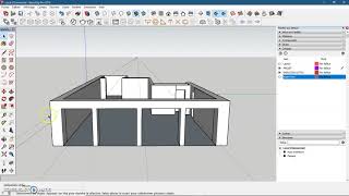 Comment utiliser loutil PousserTirer et gérer les groupes dans Sketchup [upl. by Enoyrt900]