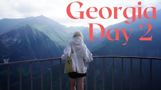 Georgia Travel Vlog  Kazbegi  Gudauri  Tbilisi  Georgia Country  Day 2 [upl. by Eanel51]