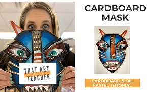 Cardboard Mask Sculpture [upl. by Yim902]