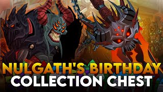 AQW  Nulgaths Birthday Rares  Collection Chest 2023 [upl. by Yessej]