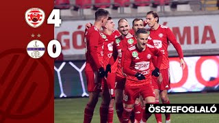 NB I Kisvárda–Újpest 4–0  összefoglaló [upl. by Terzas27]