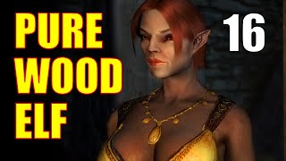 Skyrim PURE WOOD ELF BUILD Walkthrough  Part 16  Close Encounters at Cragslane Cavern [upl. by Asina]