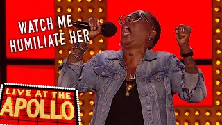 Gina Yashere Shuts Down Racists  Live At The Apollo  BBC Comedy Greats [upl. by Sivlek494]