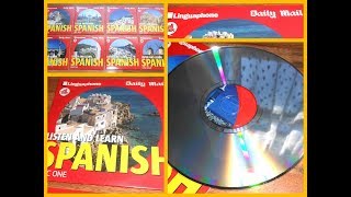 Linguaphone Listen And Learn Spanish Full Set Of 8 Audio CDS Daily Mail [upl. by Ilhsa584]