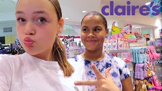 CLAiRES SHOPPiNG CHALLENGE 6 iTEMS [upl. by Lemuelah]