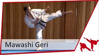 Tutorial Mawashi Geri [upl. by Hgielac]