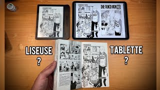 Lire un Manga numérique sur Liseuse ou sur Tablette   kobo Libra H2O vs iPad Pro [upl. by Lauretta880]