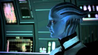 Mass Effect Liara amp MShep Romance 1 Meeting Liara [upl. by Axel]