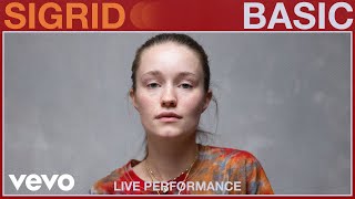 Sigrid  Basic Live Performance  Vevo [upl. by Neelyt]