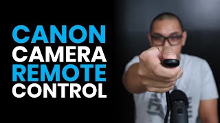 How to Pair a Remote Control to your Canon Camera [upl. by Ehrsam]