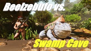 Ark Survival Ascended Swamp Cave versus Beelzebufo [upl. by Rennerb242]