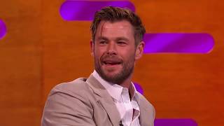 The Graham Norton Show S25E09  Chris Hemsworth David Tennant Michael Sheen Gloria Jonas Brother [upl. by Wilkey]