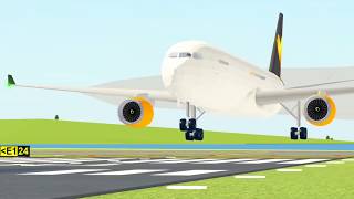 A330 Landing Competition in PTFS Roblox [upl. by Buchheim]