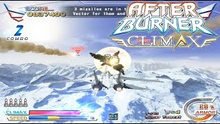 After Burner Climax Arcade  Full Game PlaythroughEnding A  Not MAME  애프터 버너 클라이맥스 [upl. by Annorah872]