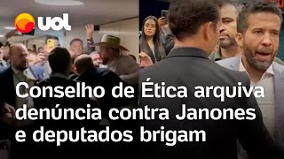 Conselho de Ética arquiva denúncia contra Janones e sessão acaba em briga veja vídeo [upl. by Eener]