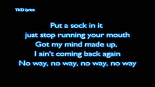 Fading Away  Rihanna Lyrics HD [upl. by Sikata272]